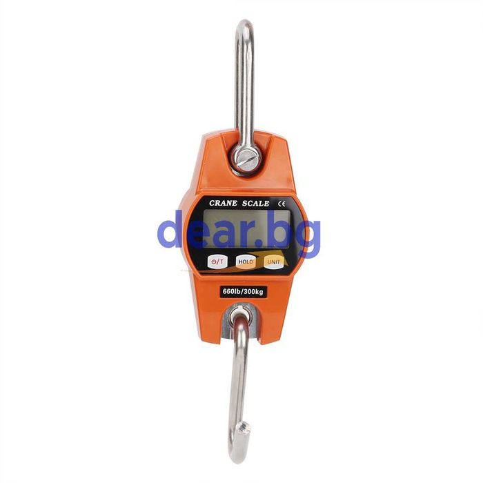 Ръчна електронна везна кантар с кука до 300кг