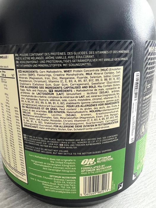 Creștere musculară Serious Mass – Optimum Nutrition 2.7 kg | Gainer