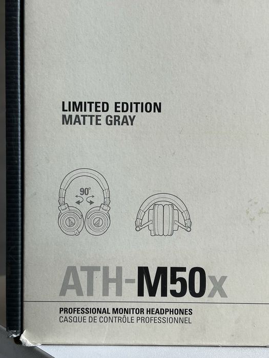 Audio-Technica ATH-M50x Limited Edition (Matte Gray)