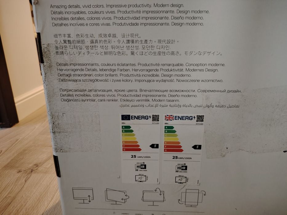 Monitor Dell 27 4K UHD