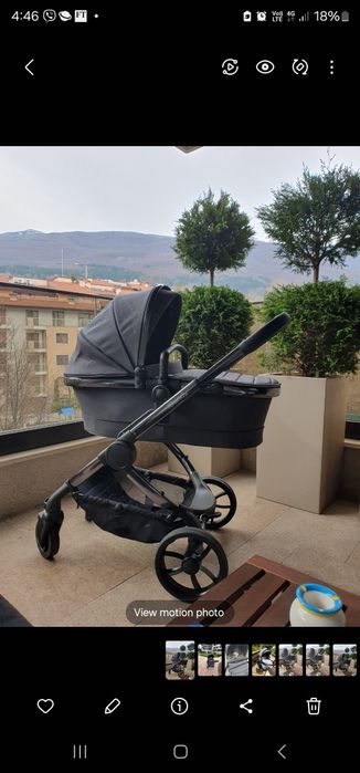 iCandy, модел Peach 7, комплект зимен кош и лятна количка