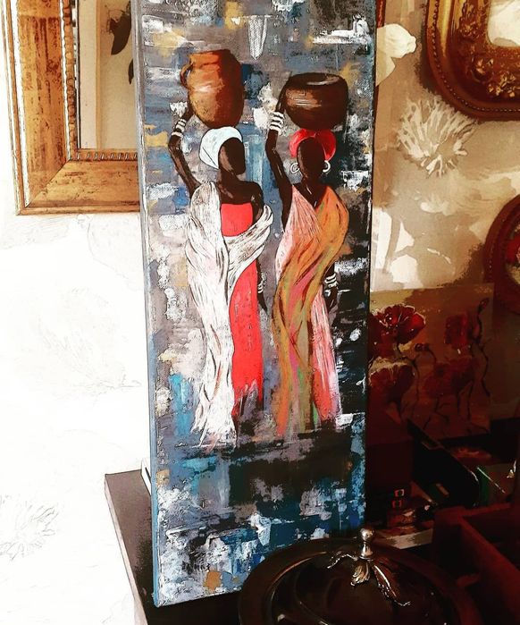 Картини масло ,смесена техника