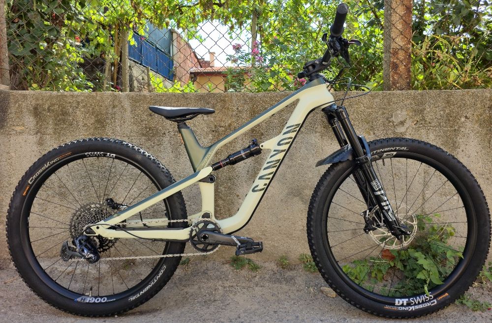 Canyon Spectral CF 27.5 M размер 1x12 XO1 Sram Rockshox Pike Ultimate Карбонов Ендуро велосипед мекица