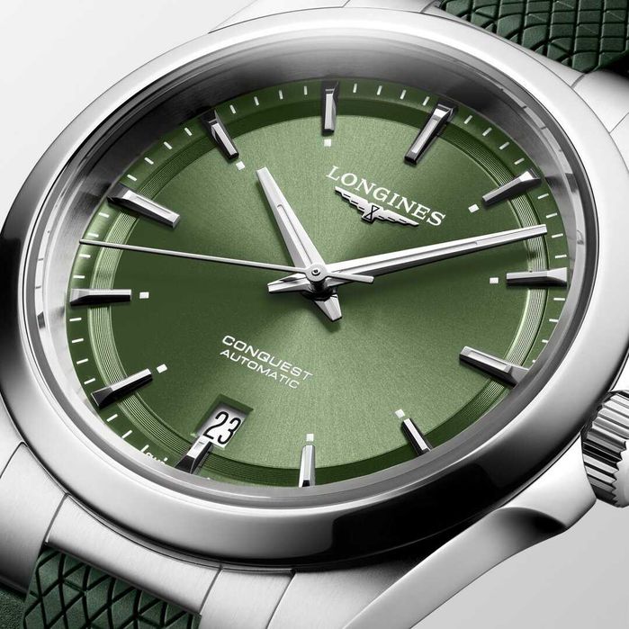 Longines Conquest Automatic L3.830.4.02.9 - чисто нов мъжки часовник