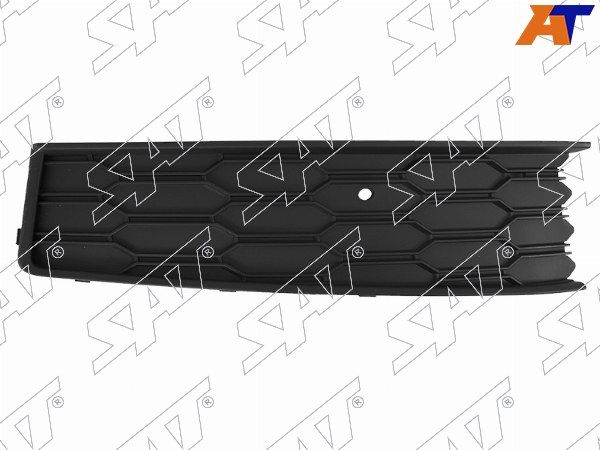 Решетка в бампер  Skoda Rapid