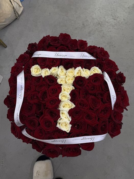 Букет свежих роз