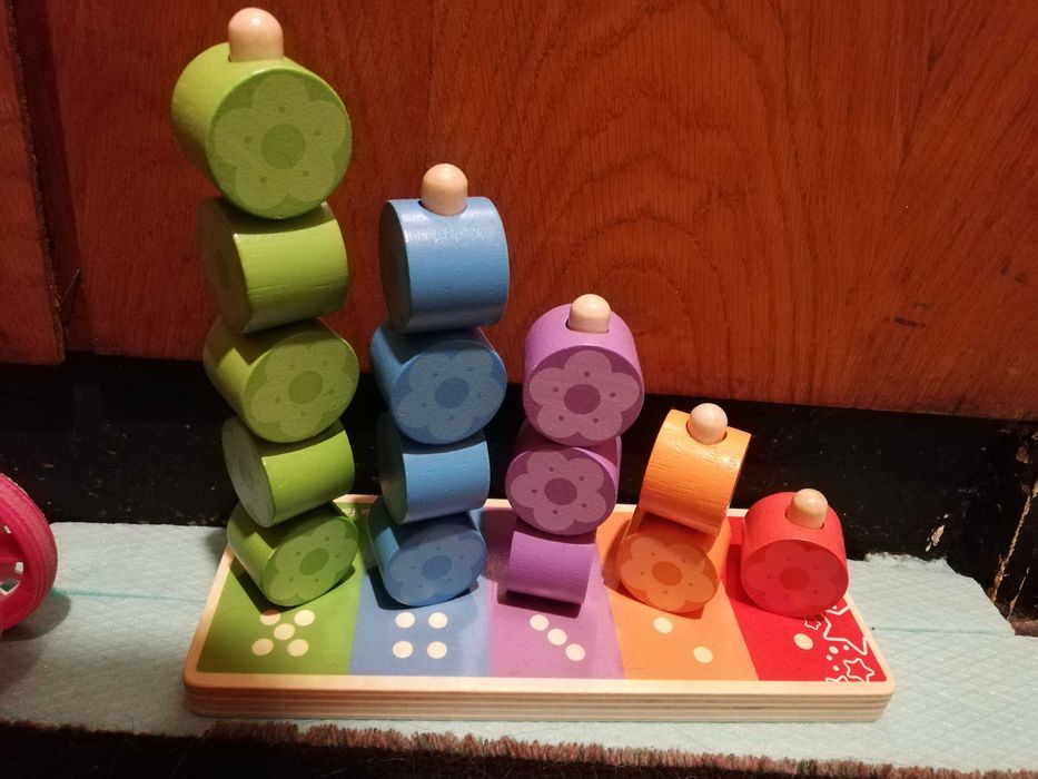 Бебешки дървен пъзел