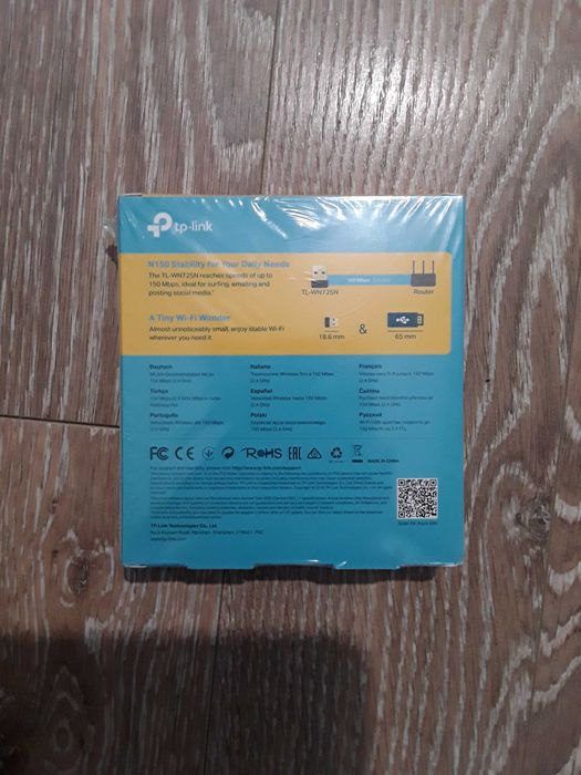 Wifi флашка: tp-link TL-WN725N