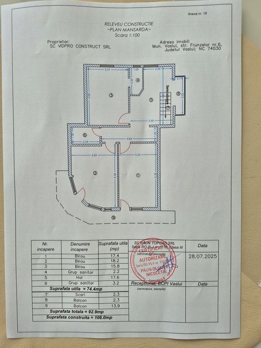 Cladire de vanzare in Vaslui