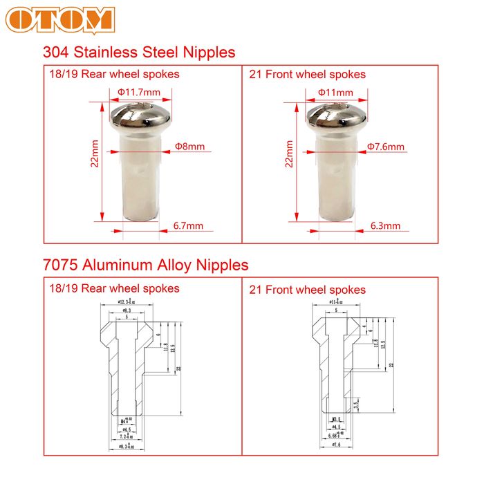 СПИЦА 18" 19" 21" Honda 02-20 спици зaа капла спица за капла