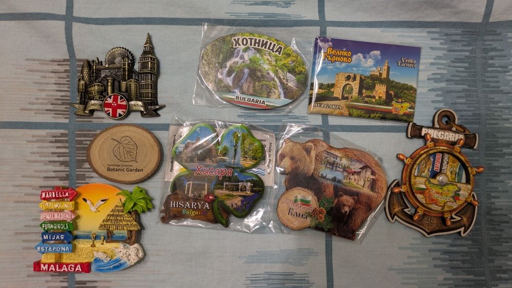 Магнити за хладилник от България и извън България