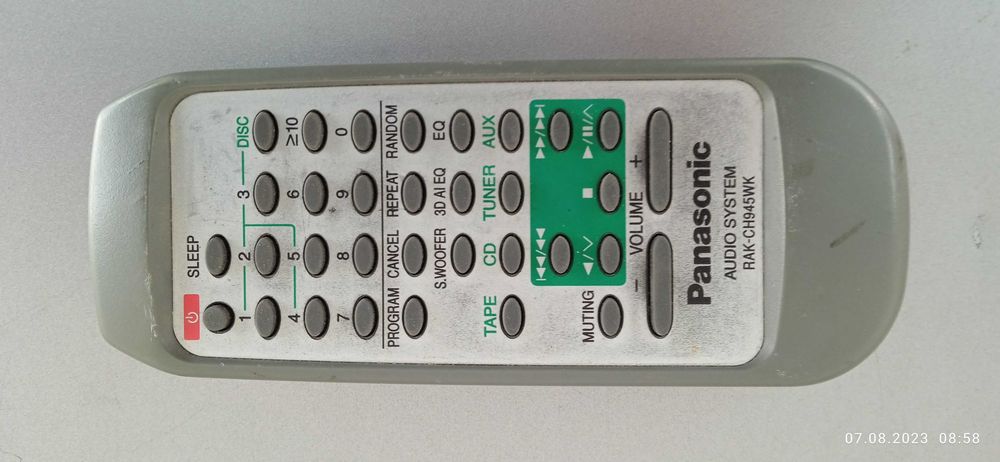 Продаётся Музыкальний Центр   PANASONIC  UZB- Bluetooth- AUX- Radio