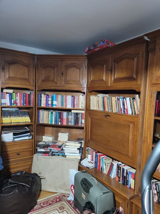 Set mobilier sufragerie living din lemn masiv