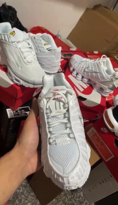 Nike shox alb 40-45