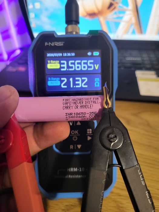 Samsung 35E 18650 – 3500mAh – Lot 2025, Noi, Originale, Testate