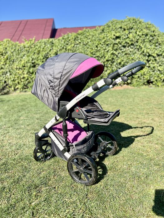 Krausman – Carucior 3 in 1 Poema Pink