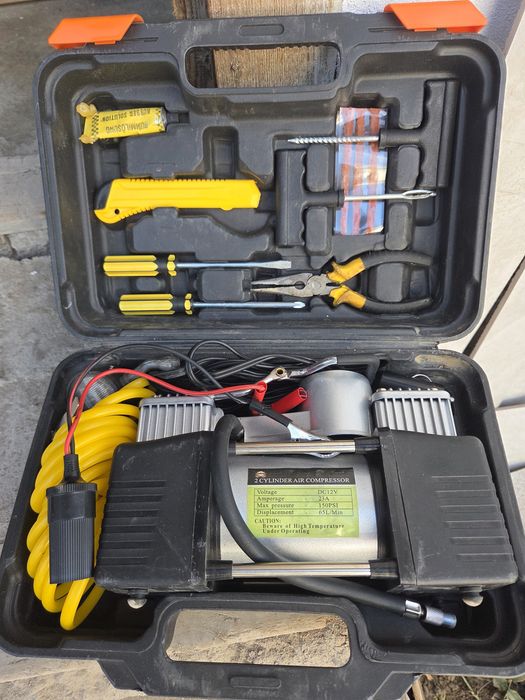 Домкрат и Компрессор автомобильный