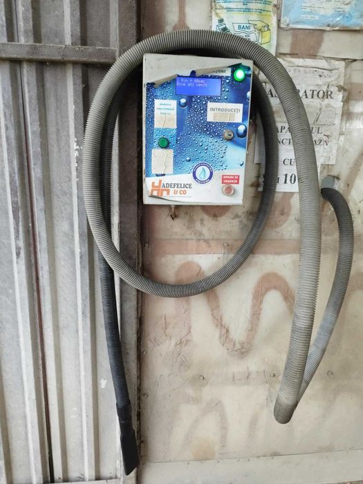 Spalatorie self service si aspirator self service