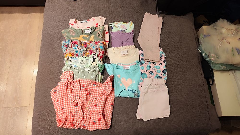 Дрешки за момиче 74-80/ 86-92/ 92-98