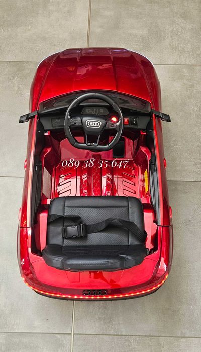 ПРОМОЦИЯ!НОВО!Акумулаторен джип Audi SQ8 RED с 12V батерия,меки гуми