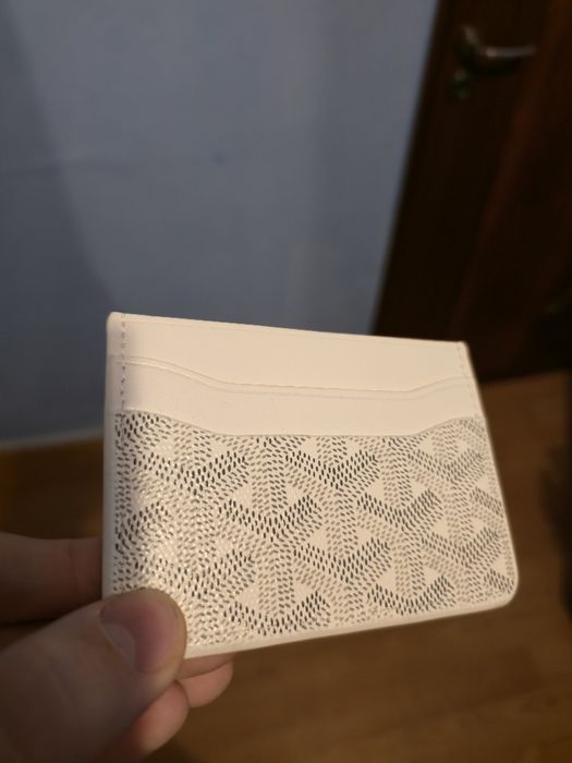 Cardholder Goyard Alb