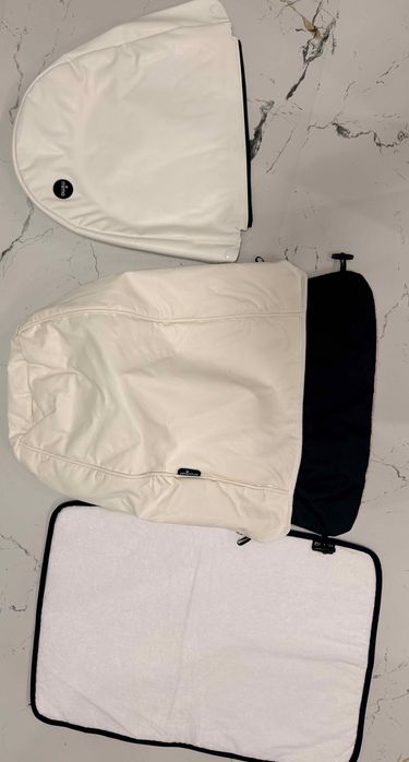 Cărucior Mima 3.in 1 - cu toate optionalele pentru iarna și vară