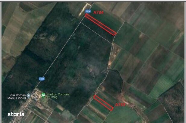 PROPRIETAR-Vand teren extravilan 10.000 mp Afumati (Ilfov)