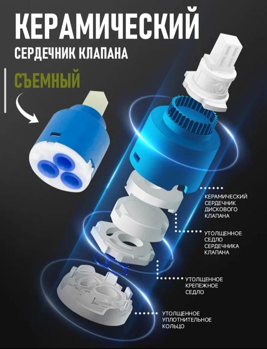 Смеситель для кухни и ванной раковины