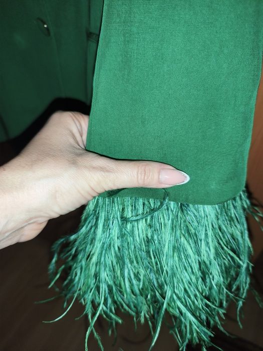 Sacou verde Zara subtire