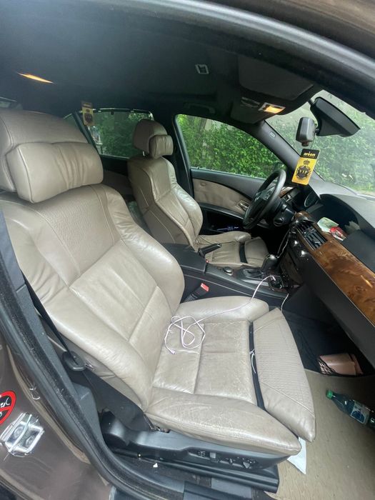 Interior/ scaune confort active- incalzire fata spate bancheta rabatabila bmw E60 seria 5