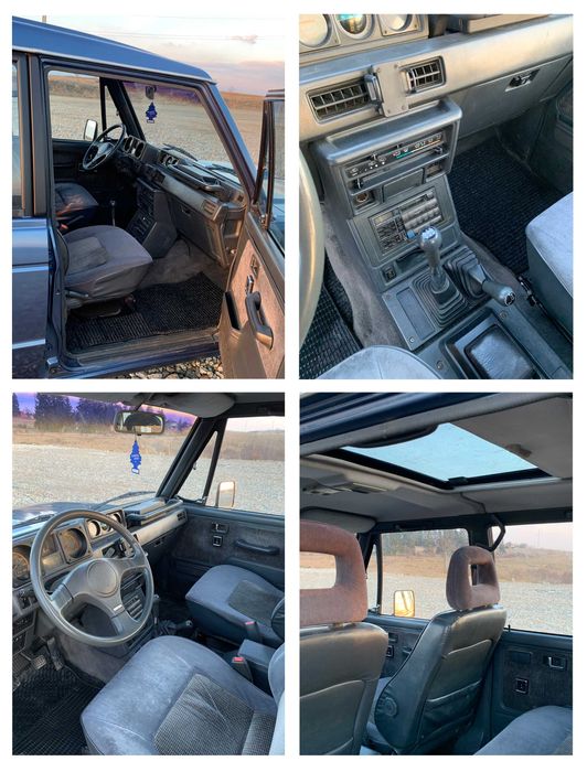 Mitsubishi Pajero Mk1  - Nou - interior mini camper