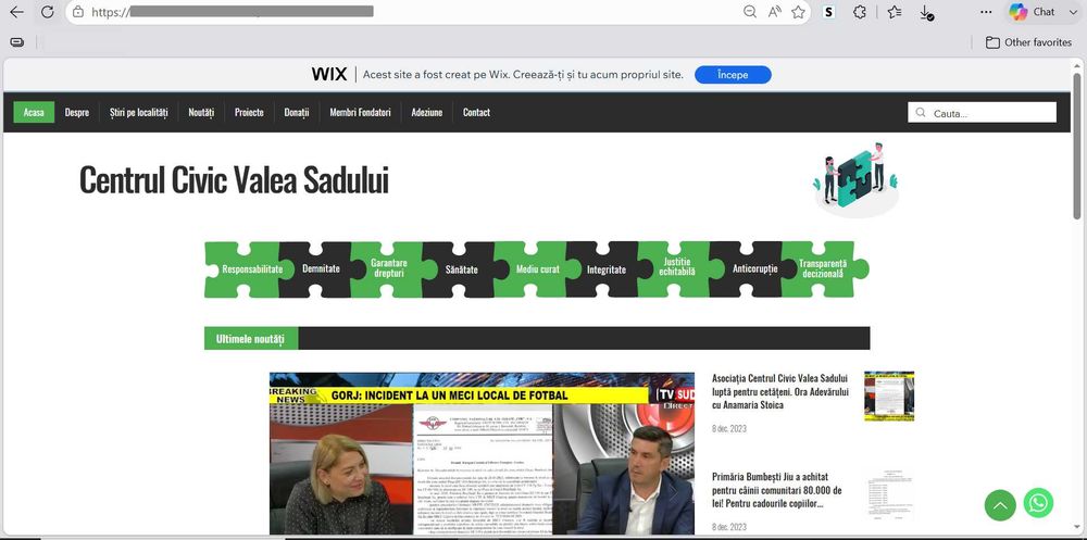Creez site-uri web pentru firme și persoane fizice