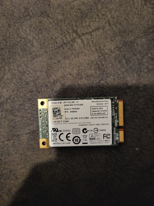 SSD mSATA 512GB pentru laptop