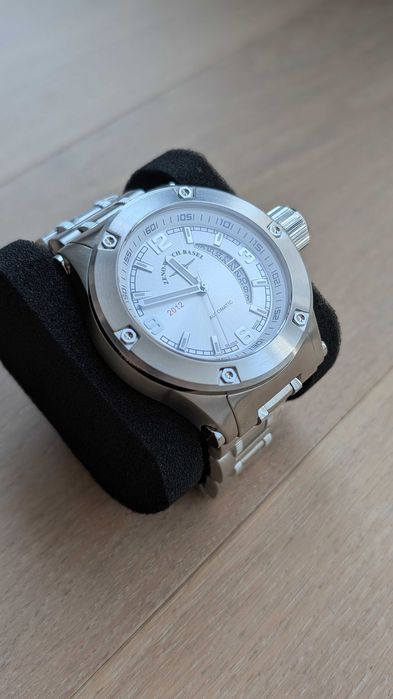 Ceas Zeno Watch Basel Jumbo Heavy Metal 2012 Automatic – Swiss Made – CA NOU - GARANȚIE + SERVISAT recent
