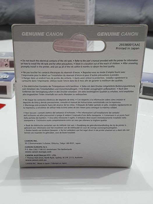 Cartuse Canon Pixma 521 BK Originale NOI