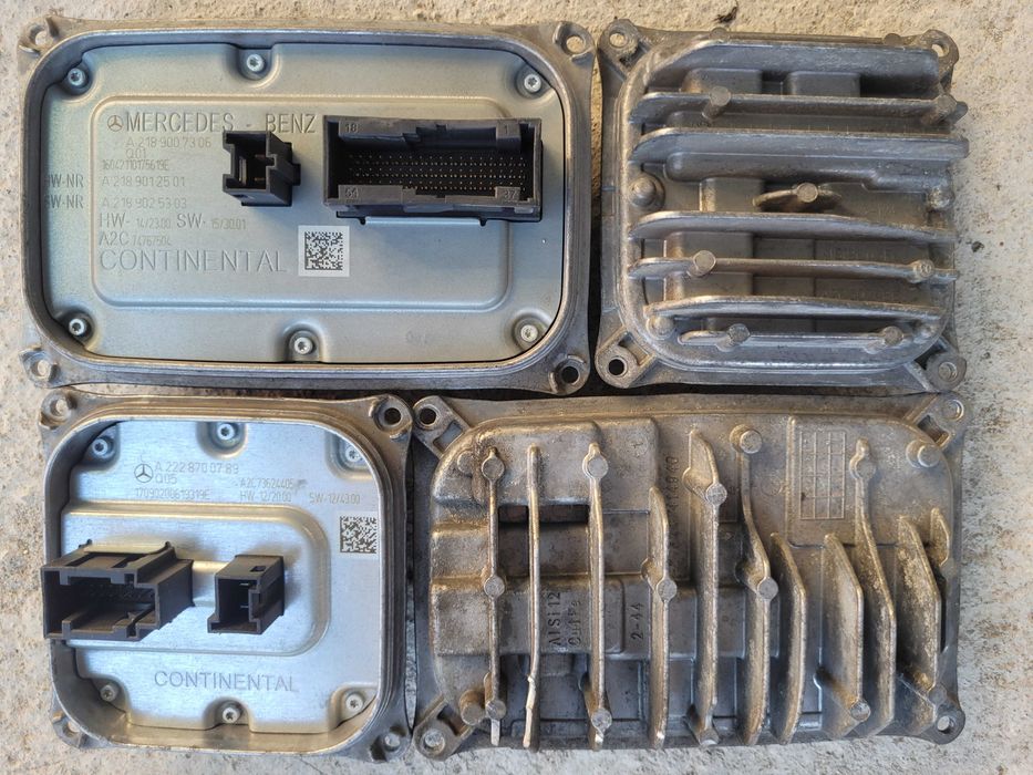 Mercedes E w212,CLS w218,GLS x166,Full LED Continental Balast,Баласт Фар
