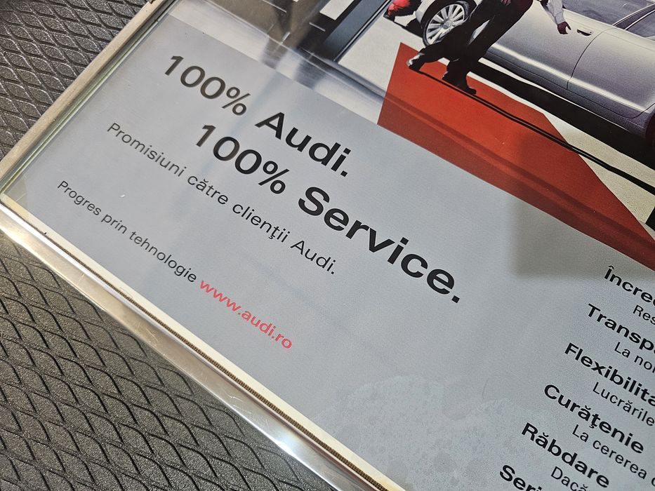 Reclama Audi Service Romania