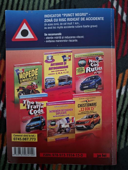 Carte pentru școala de șoferi