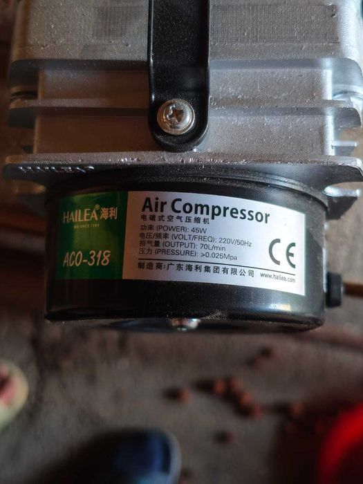 Компрессор воздушный 45 ватт ACO-318 + комплект