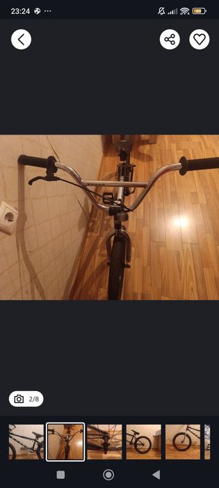 Велосипед бмх от бренда haro