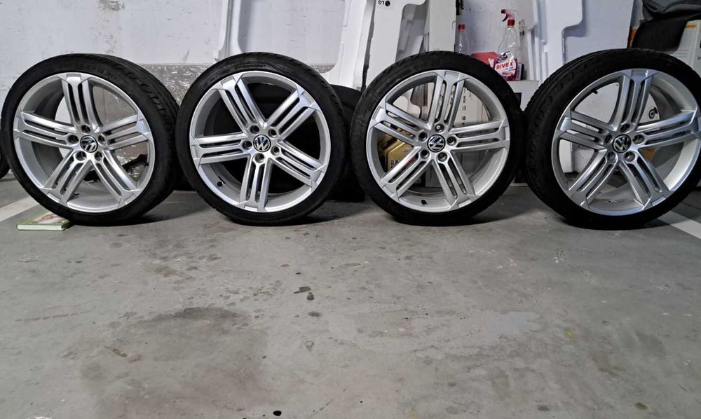 Jante RLine Vw Cc cu anvelope vara RIKEN 235 35 19 Dot2022