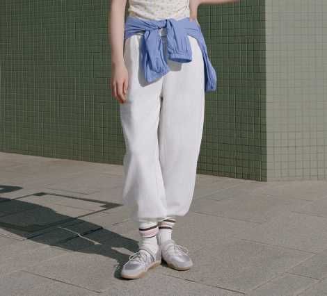 Uniqlo GU балетки на шнуровках 38р М Lace Up Ballet Sneakers