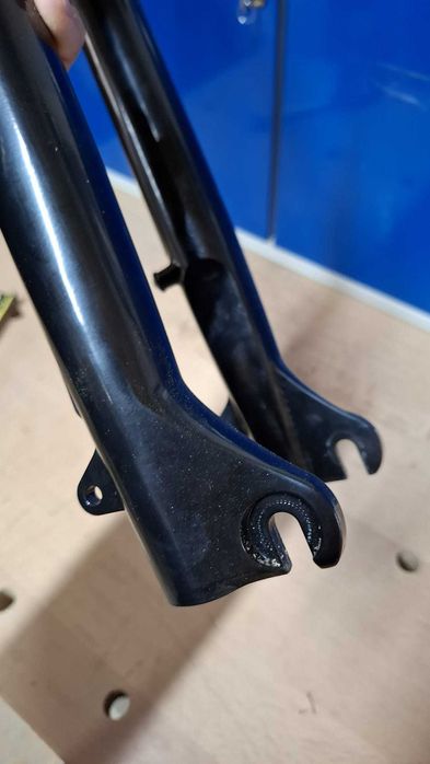 Furca RockShox Paragon gold rl 700c, air, 50mm Trekking si Cross Bikes