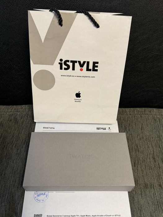 49mm Apple watch Ultra 2 iStyle Гаранция 2027г. Black Titanium TML