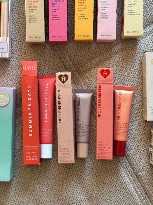 НОВО балсами и маски за устни Tarte, Laneige, Tatcha, Glossier