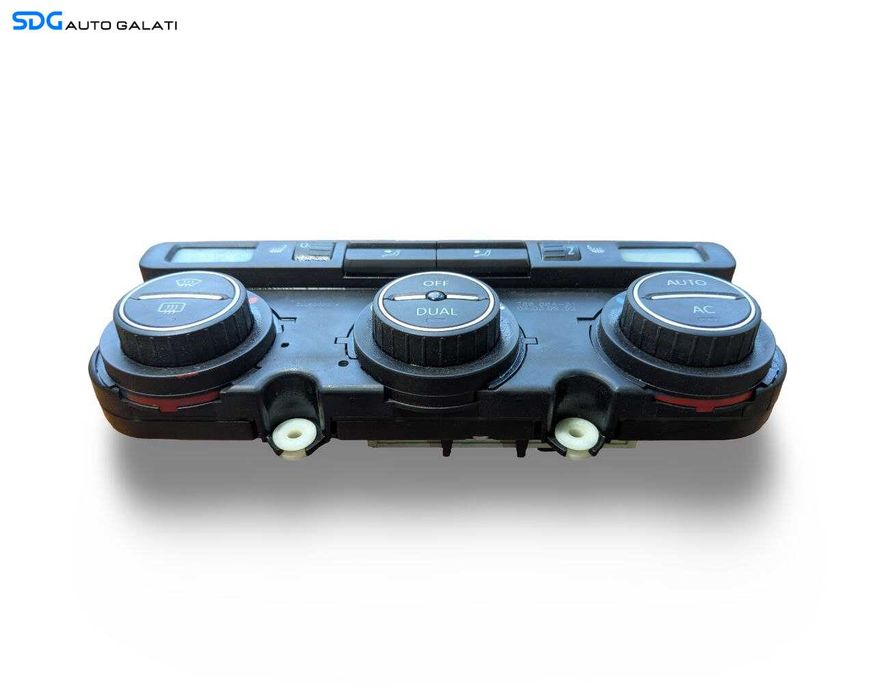 Panou Comanda AC Clima Climatronic Aer Conditionat cu Incalzire Scaune Volkswagen Tiguan 5N 2007 - 2015 Cod 5HB010106-01 1K0907044DA [L9481]