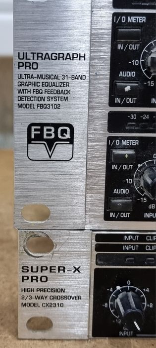 Behringer эквалайзер и кроссовер