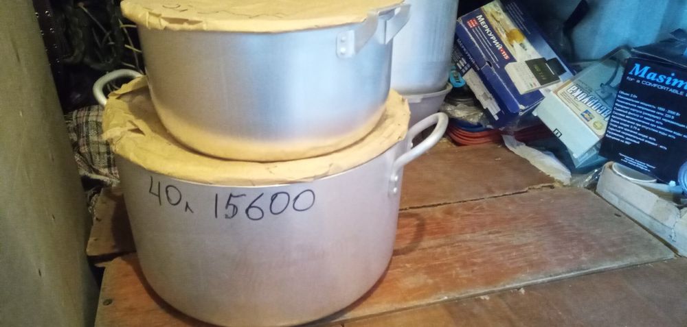 Кастрюля алюминевая