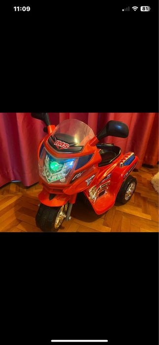 Moticicleta electrica Electri Ride Rosu 3+,state buna