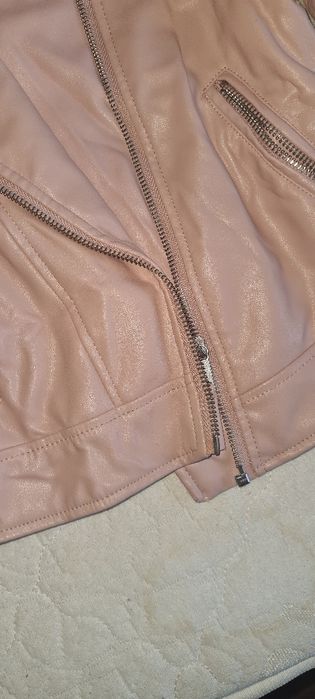 Розово Кожено яке H&M